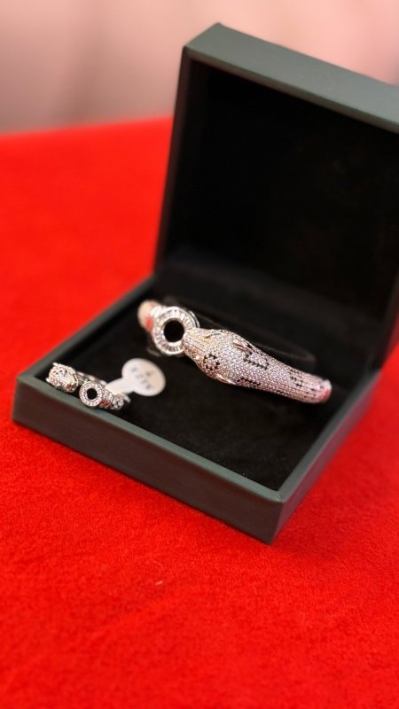 ثعبان مرصع بالكريستال.