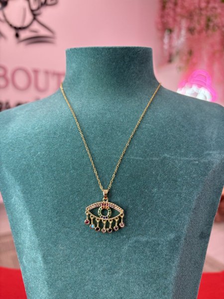 قلادة بدلاية عين الحسد