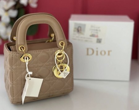 ليدي ديور باللون بني  🩶