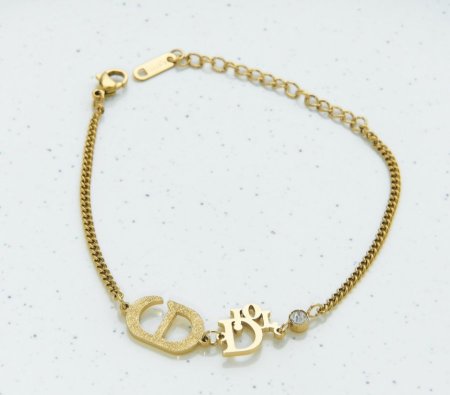 اسوارة ديور Dior ذهبي